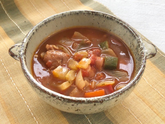 スープ ガンボ 鶏ムネ肉で作る大鶏排（ダージーパイ）とガンボスープ