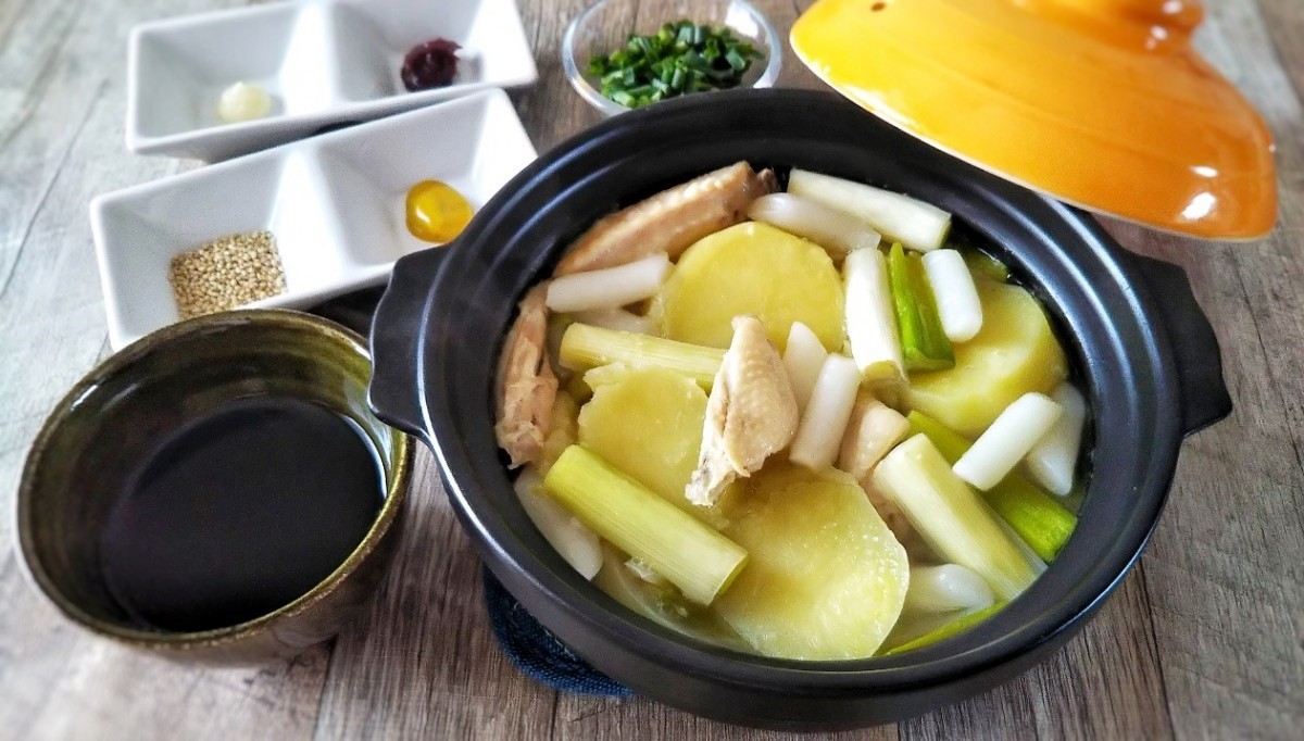 韓国風水炊き「タッカンマリ」レシピ。鍋料理の新定番に！