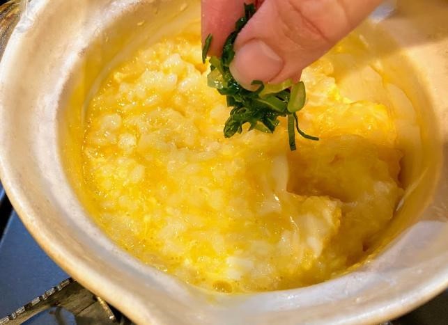 ふわふわねっとり。生米から作る基本の「卵がゆ」レシピ_作り方