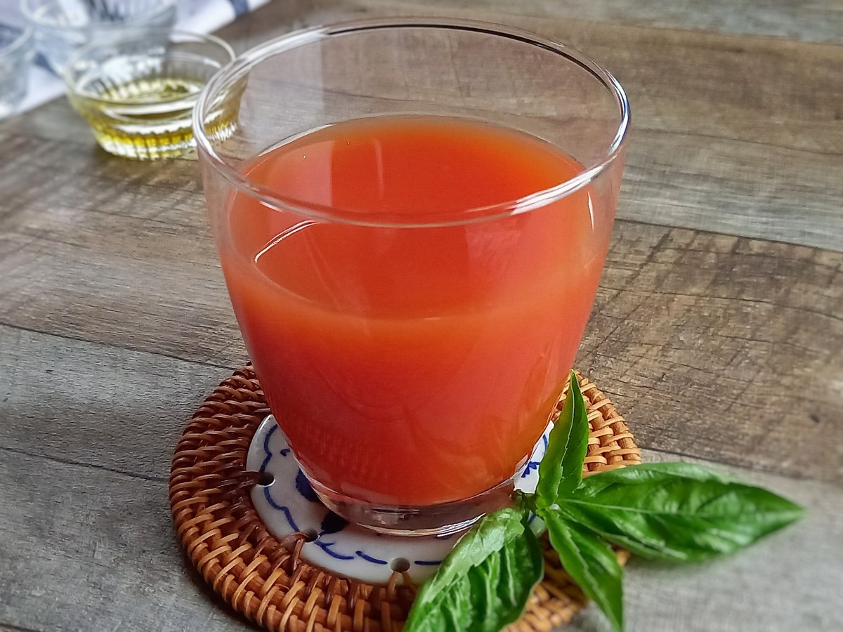 ゴクゴク飲みやすい！手作りトマトジュースのレシピ