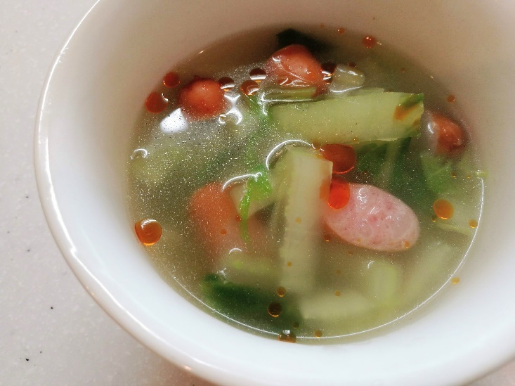 ほっこり温まる！白菜とウインナーの中華スープレシピ
