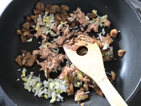 食べ応え満点！　米ナスの和風ネギ味噌グラタンのレシピ