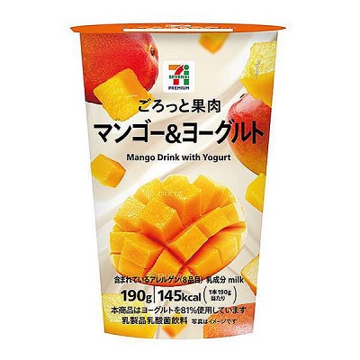 ごろっと果肉 マンゴー&ヨーグルト 190g