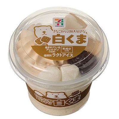 きなこわらび餅大好きな白くま 245ml