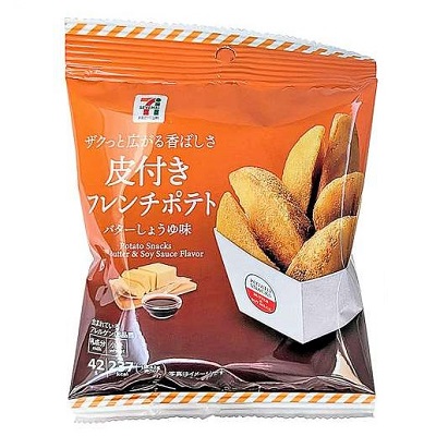 皮付きフレンチポテトバターしょうゆ味 42g
