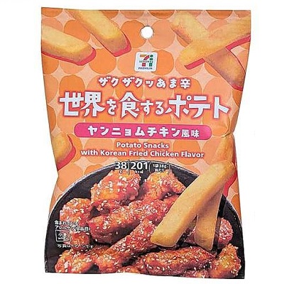 世界を食するポテト ヤンニョムチキン風味 38g