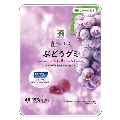 食べコス ぶどうグミ 48g