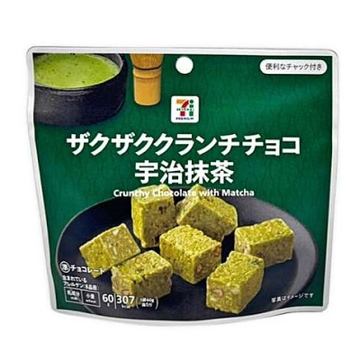 ザクザククランチチョコ 宇治抹茶 60g