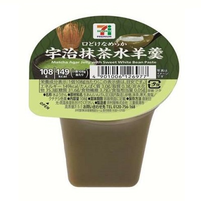 宇治抹茶水羊羹 108g