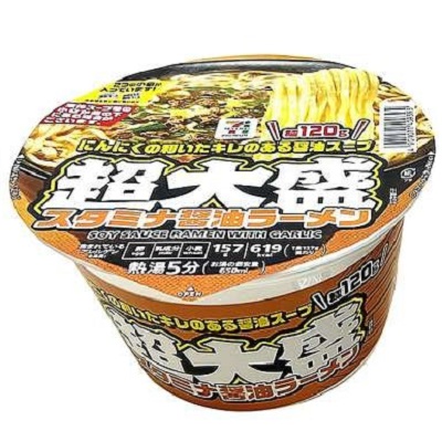 超大盛 スタミナ醤油ラーメン 157g