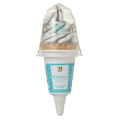 ワッフルコーン チョコミント 185ml