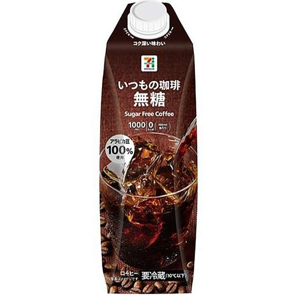 いつもの珈琲 無糖 1000ml