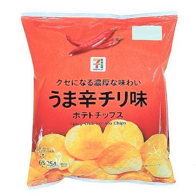 ポテトチップス うま辛チリ味 65g