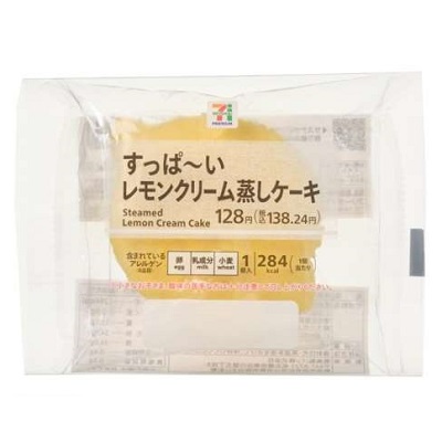 すっぱ～いレモンクリーム蒸しケーキ 1個入