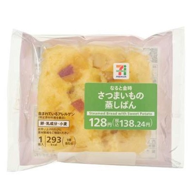 さつまいもの蒸しぱん 1個入