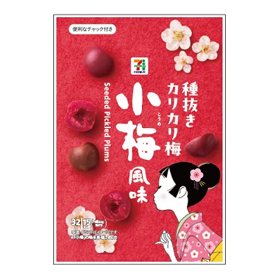 種抜きカリカリ梅 小梅風味 32g