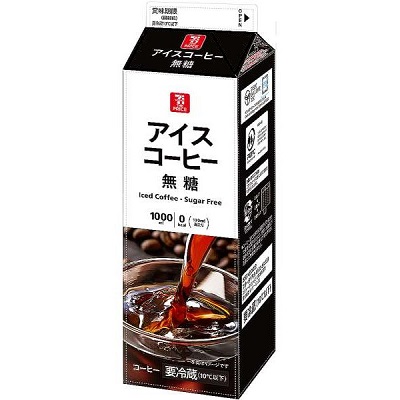 アイスコーヒー 無糖 1000ml