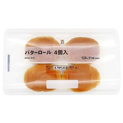 バターロール 4個入