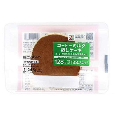 コーヒーミルク蒸しケーキ 1個入