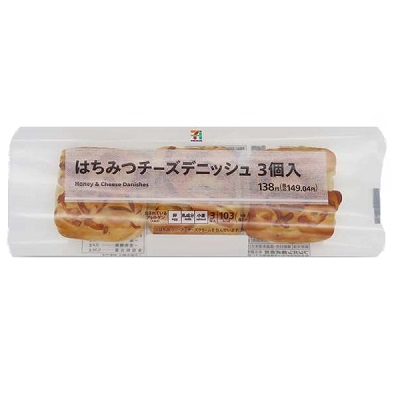 はちみつチーズデニッシュ 3個入