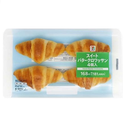 スイートバタークロワッサン 4個入