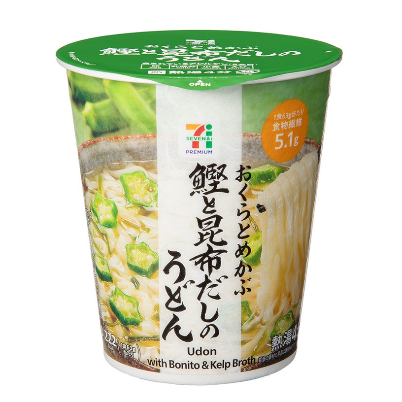 おくらとめかぶ 鰹と昆布だしのうどん 63g