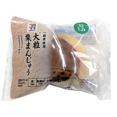 大粒栗まんじゅう 1個
