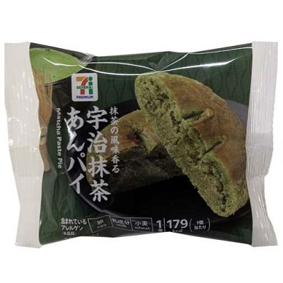 宇治抹茶あんパイ 1個