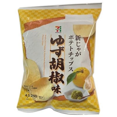 新じゃがポテトチップスゆず胡椒味 43g