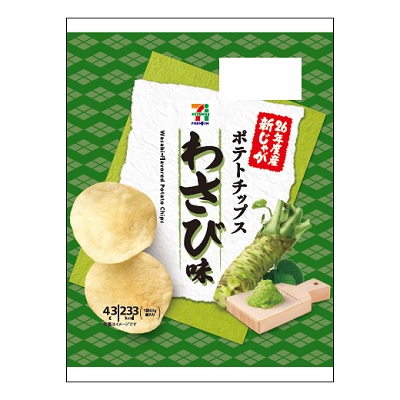 ポテトチップス わさび味 43g