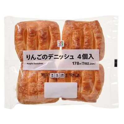 りんごのデニッシュ 4個入