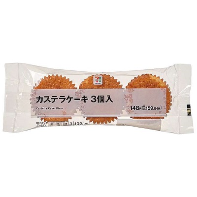 カステラケーキ 3個入