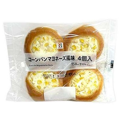 コーンパン マヨネーズ風味 4個入
