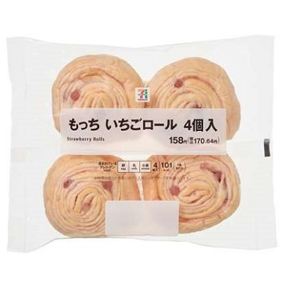 もっち いちごロール 4個入