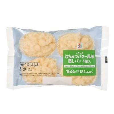 はちみつバター風味蒸しパン 4個入