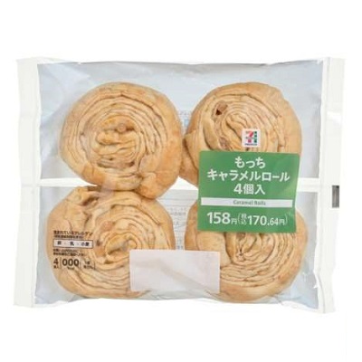 もっちキャラメルロール 4個入