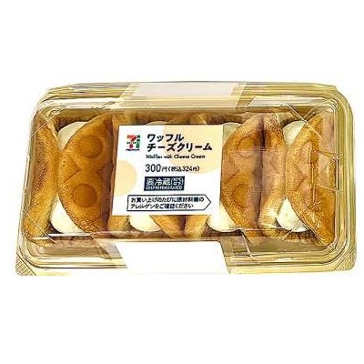 ワッフル チーズクリーム 4個入