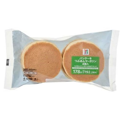 パンケーキ つぶあんマーガリン 4個入