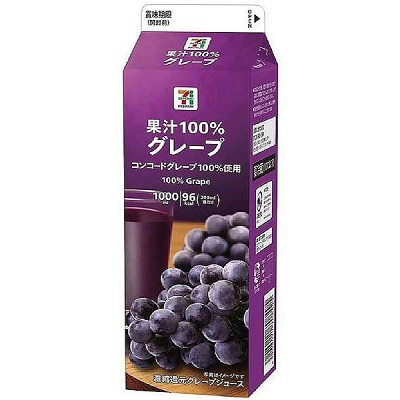 果汁100％ グレープ 1000ml