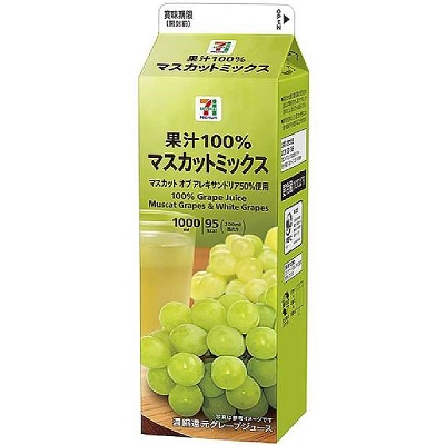 果汁100% マスカットミックス 1000ml