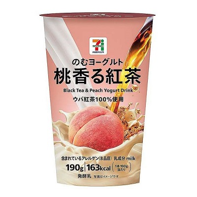 のむヨーグルト桃香る紅茶 190g