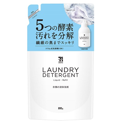 衣類の液体洗剤 詰替 810g