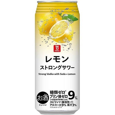 ストロングサワー レモン 500ml