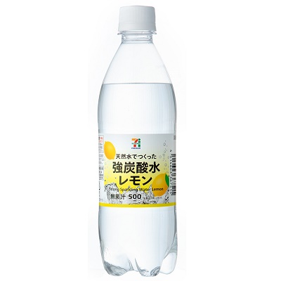 強炭酸水レモン 500ml セブンプレミアム公式