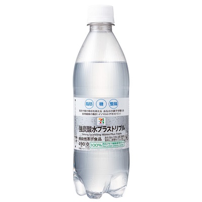 強炭酸水プラストリプル 490ml