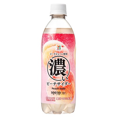 濃いピーチサイダー500ml