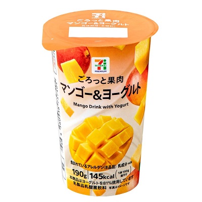 ごろっと果肉 マンゴー&ヨーグルト 190g
