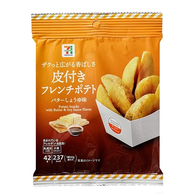 皮付きフレンチポテトバターしょうゆ味 42g