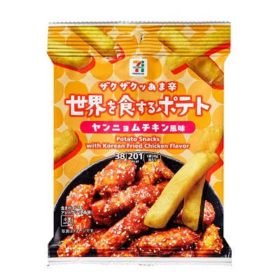 世界を食するポテト ヤンニョムチキン風味 38g