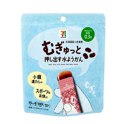 むぎゅっと押しだす水ようかん 15g×4本